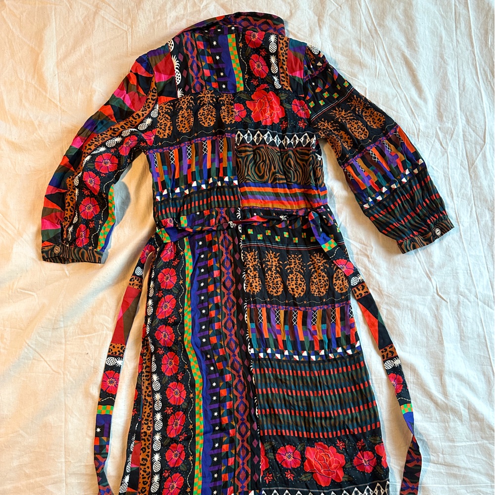 FARM Rio Multicolor Patterned Midi Dress - Picture 6 of 8